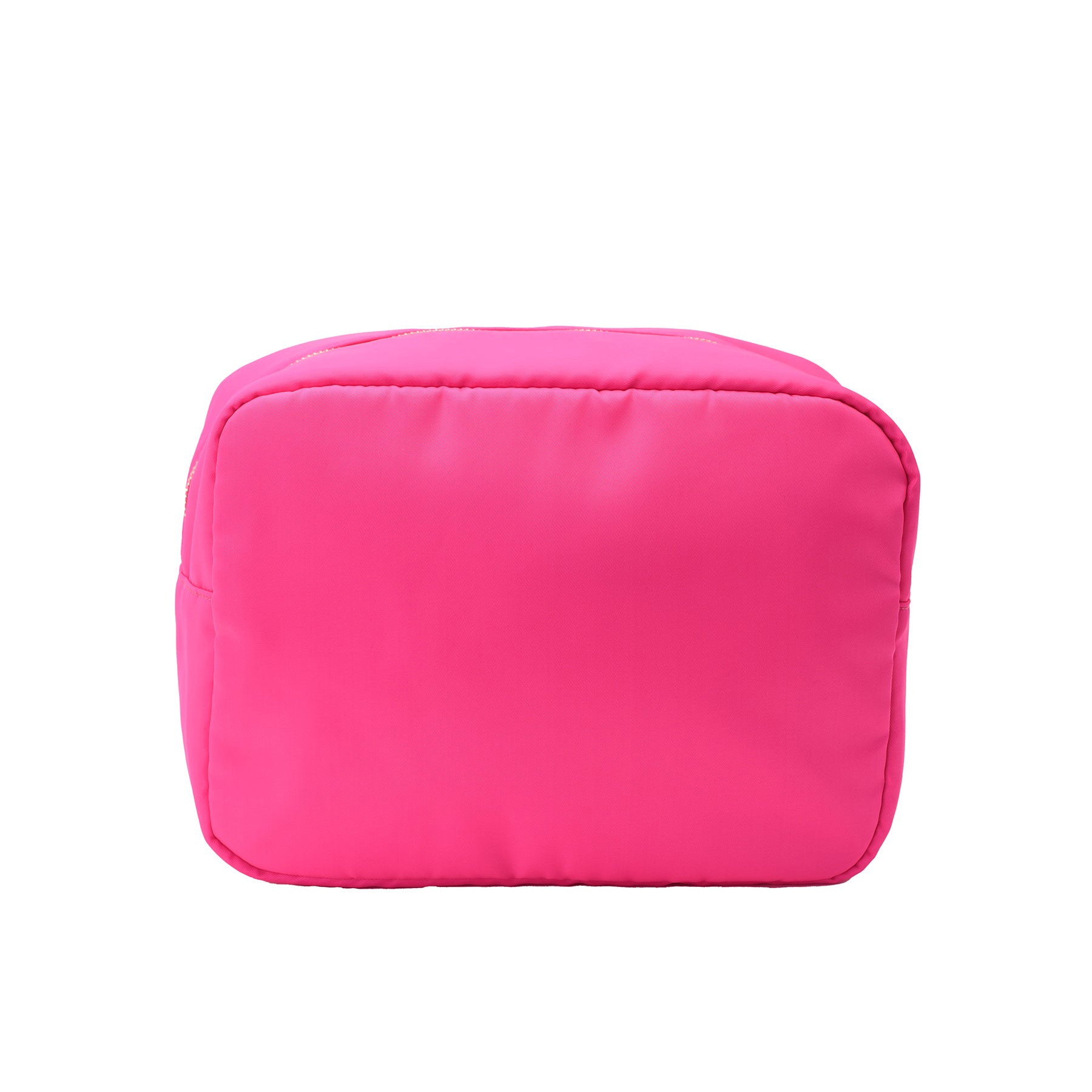 Neon Pink “Travel & SPF” Bundle – Large & Medium Pouches - The Happy Tribe