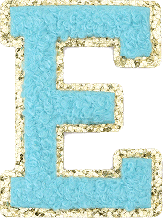 Turquoise Letter - The Happy Tribe