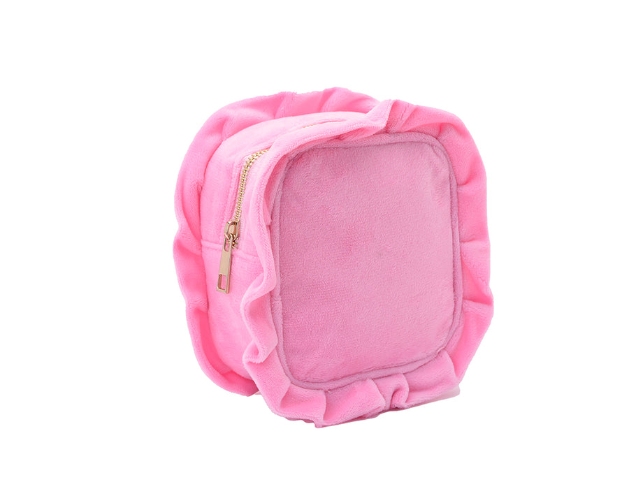 New Ruffle Personalised Pouch - Extra Small