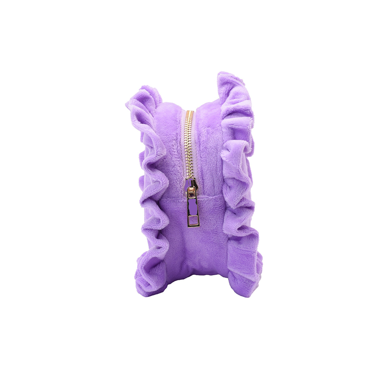Luxury Personalised Ruffle Pouch – Extra Small