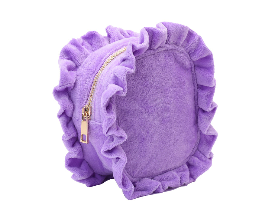 New Ruffle Personalised Pouch - Extra Small