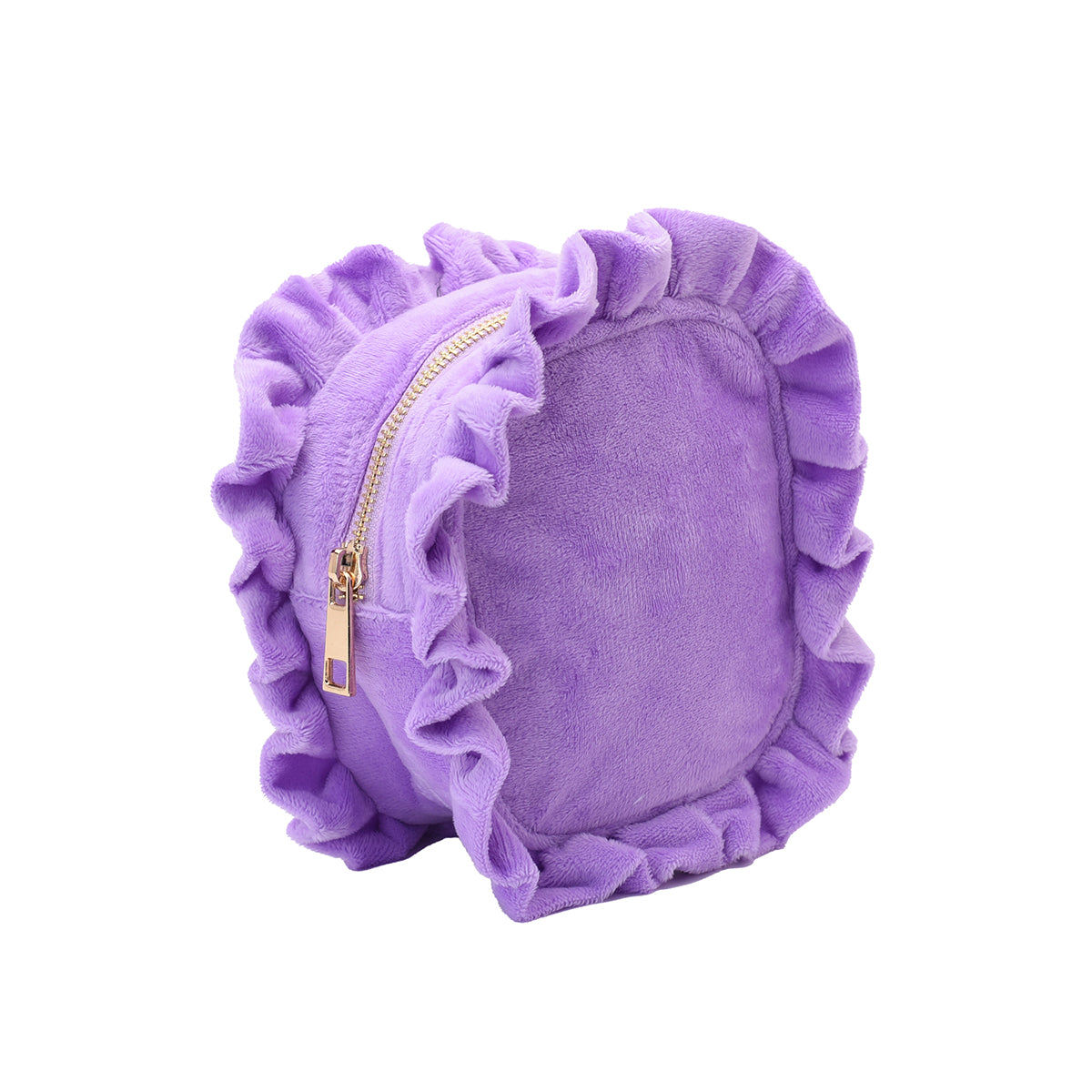 Luxury Personalised Ruffle Pouch – Extra Small