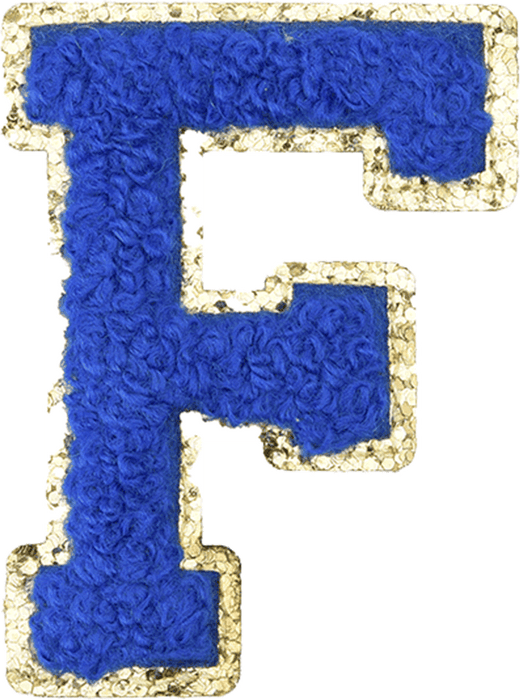 Royal Blue Letter