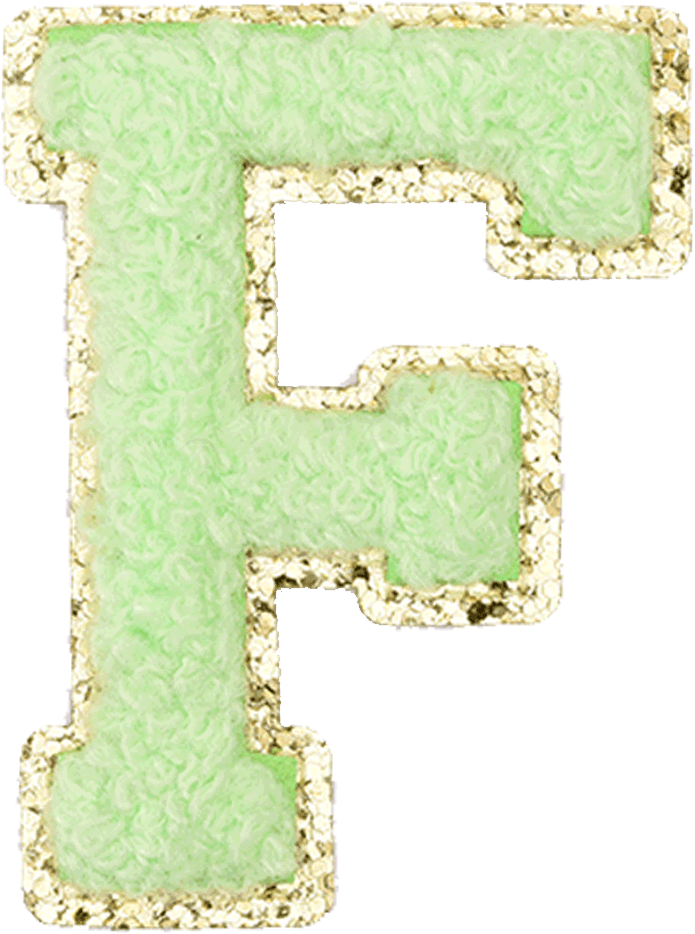 Neon Green Letter - The Happy Tribe