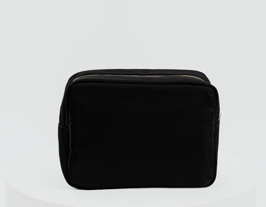 Large Black Christmas Pouch – “Bad Santa” (Limited Edition)