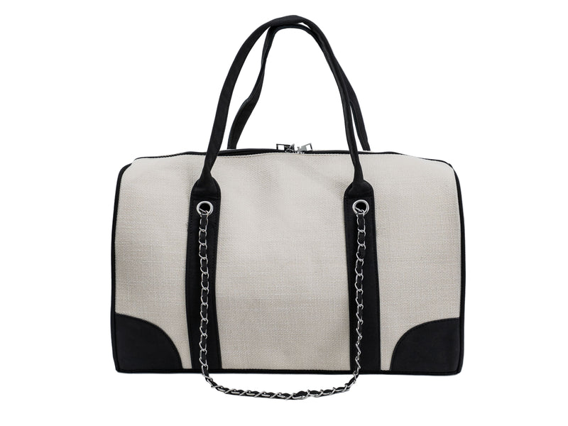 Personalised ‘Take Me Away’ Canvas Chain Bag