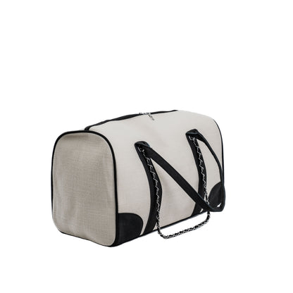Personalised 'Take Me Away' Canvas Chain Bag - Luxury Weekend Duffe