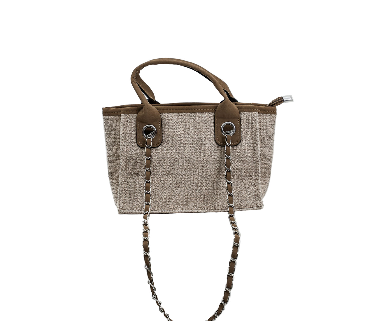 Personalised Mini Canvas Chain Tote Bag