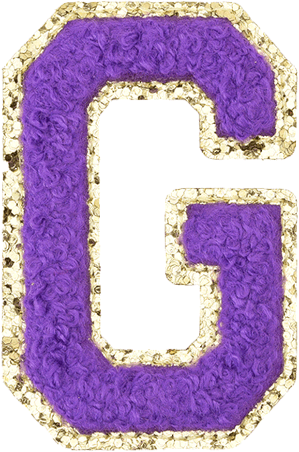 Purple Letter - The Happy Tribe