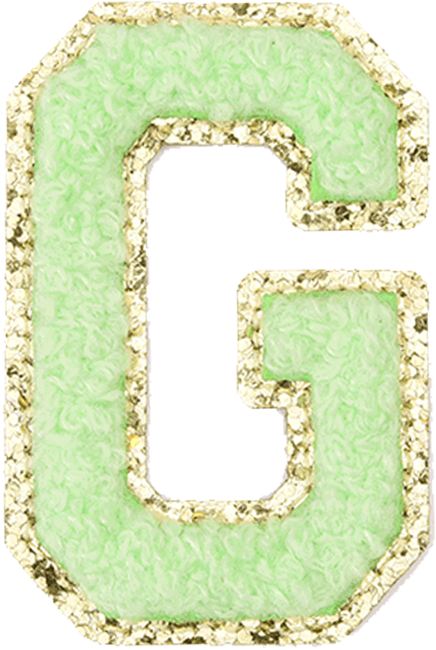 Neon Green Letter - The Happy Tribe