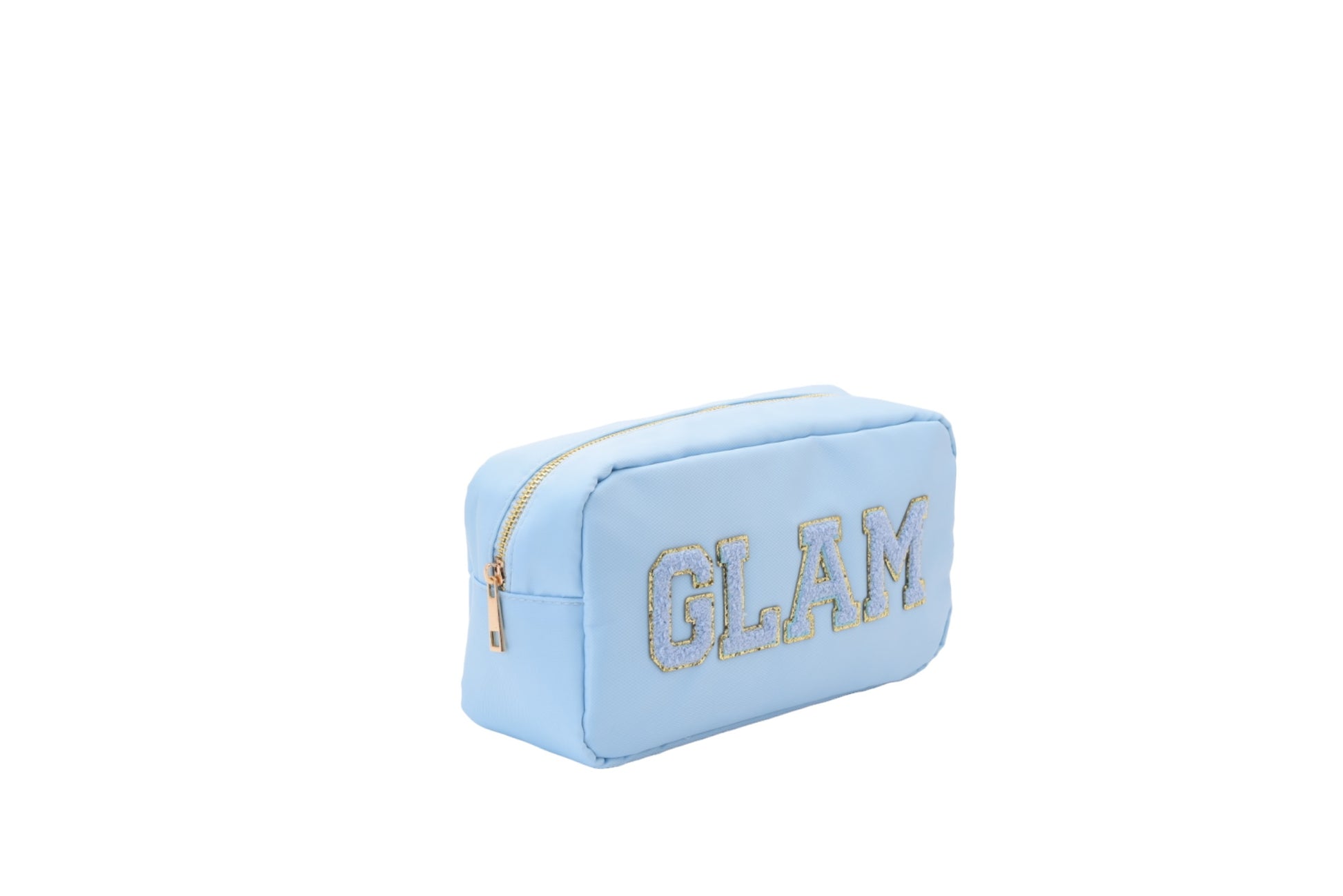 Baby Blue Medium Pouch - "Glam" - The Happy Tribe
