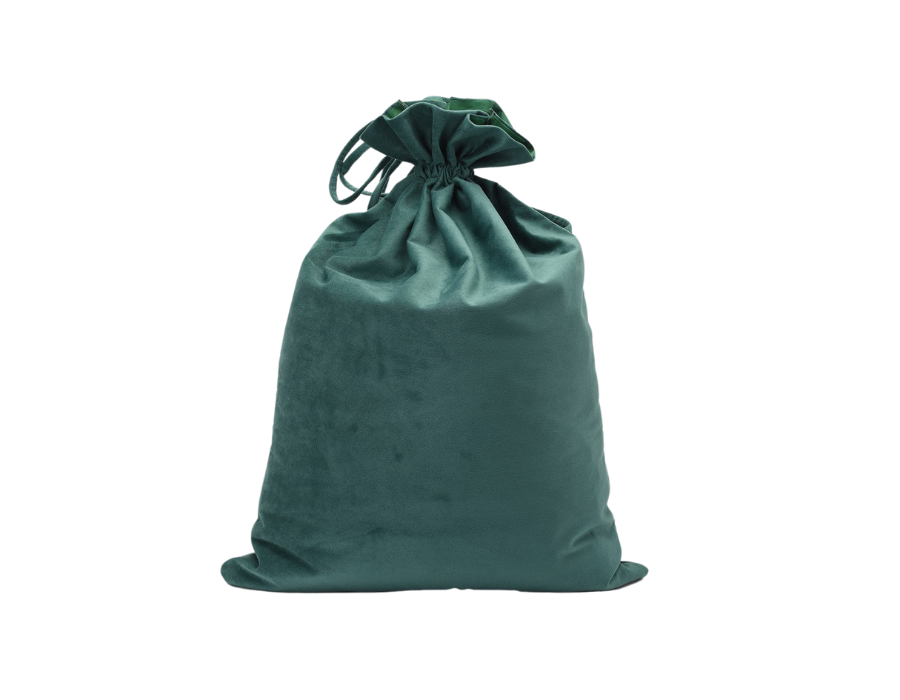 Velvet Midi Christmas Sacks, Personalised