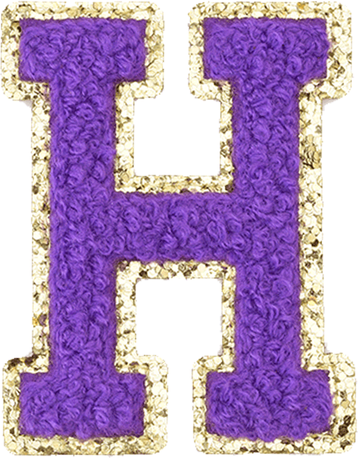 Purple Letter - The Happy Tribe