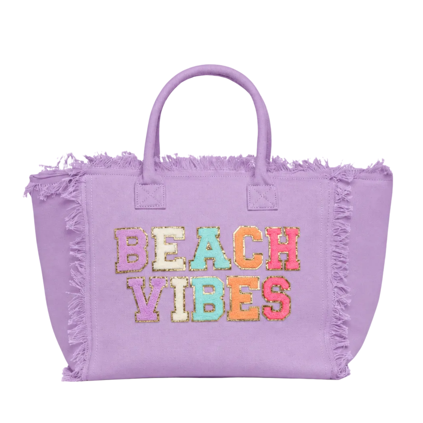 "Beach Vibes" St. Barth Tote Bag