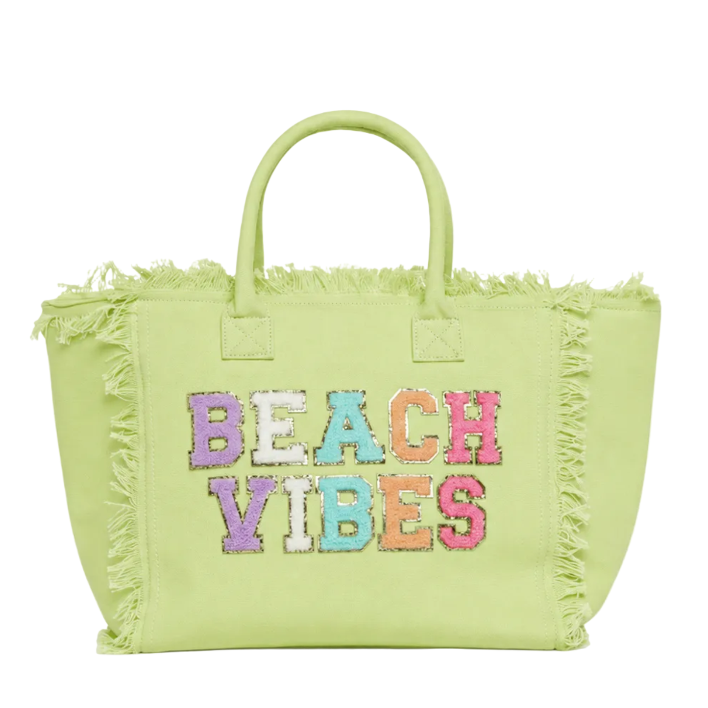 "Beach Vibes" St. Barth Tote Bag