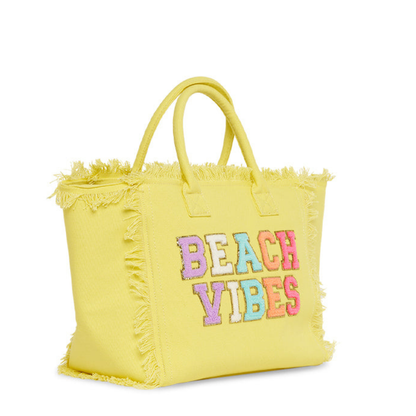 "Beach Vibes" St. Barth Tote Bag