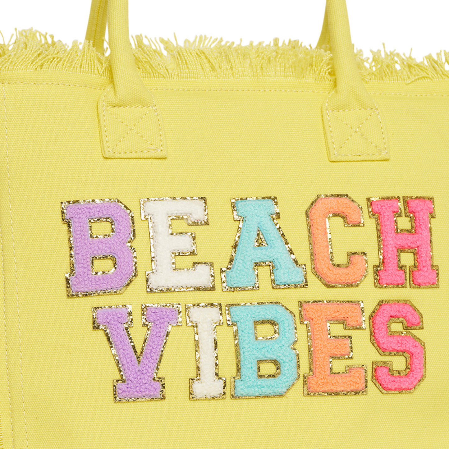"Beach Vibes" St. Barth Tote Bag