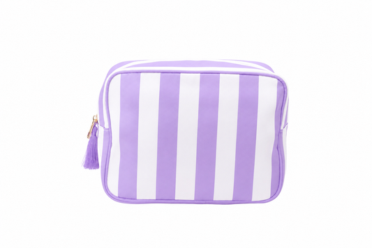 Personalised Stripe Large Pouch