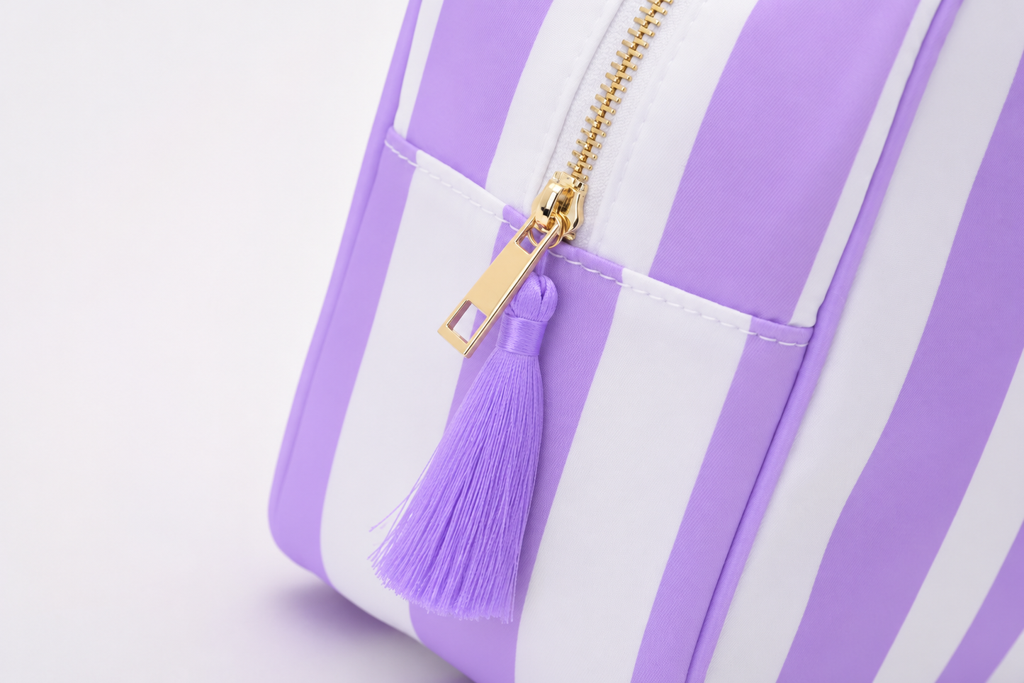 Personalised Stripe Large Pouch
