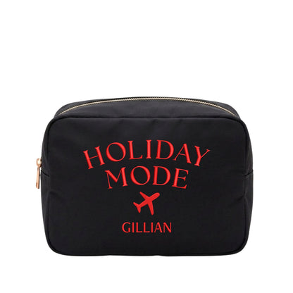 Personalised “Holiday Mode” Travel Pouch