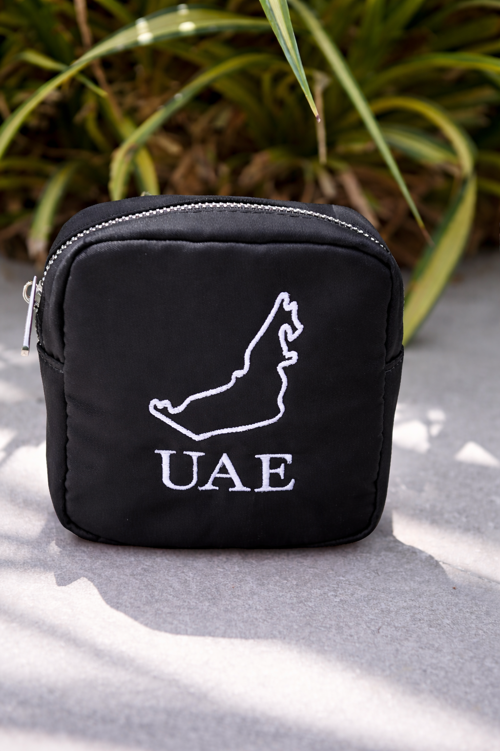 Luxury Red “UAE” Extra Small Pouch