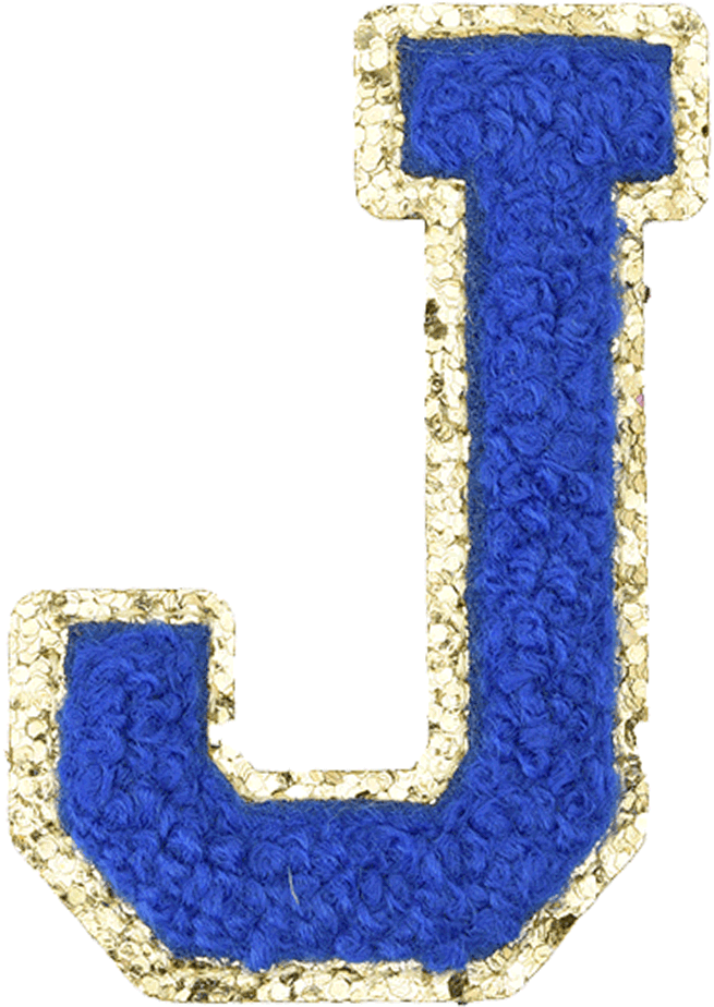 Royal Blue Letter - The Happy Tribe