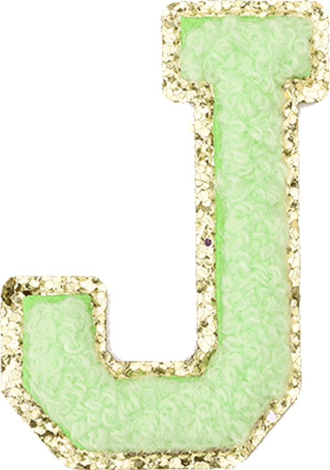 Neon Green Letter - The Happy Tribe