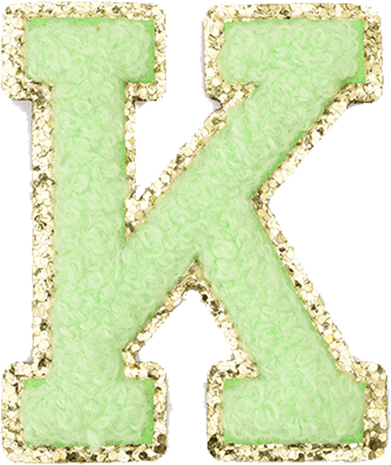 Neon Green Letter - The Happy Tribe