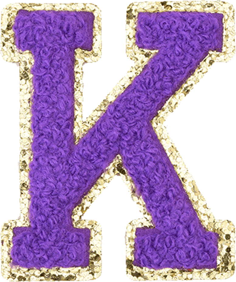 Purple Letter - The Happy Tribe