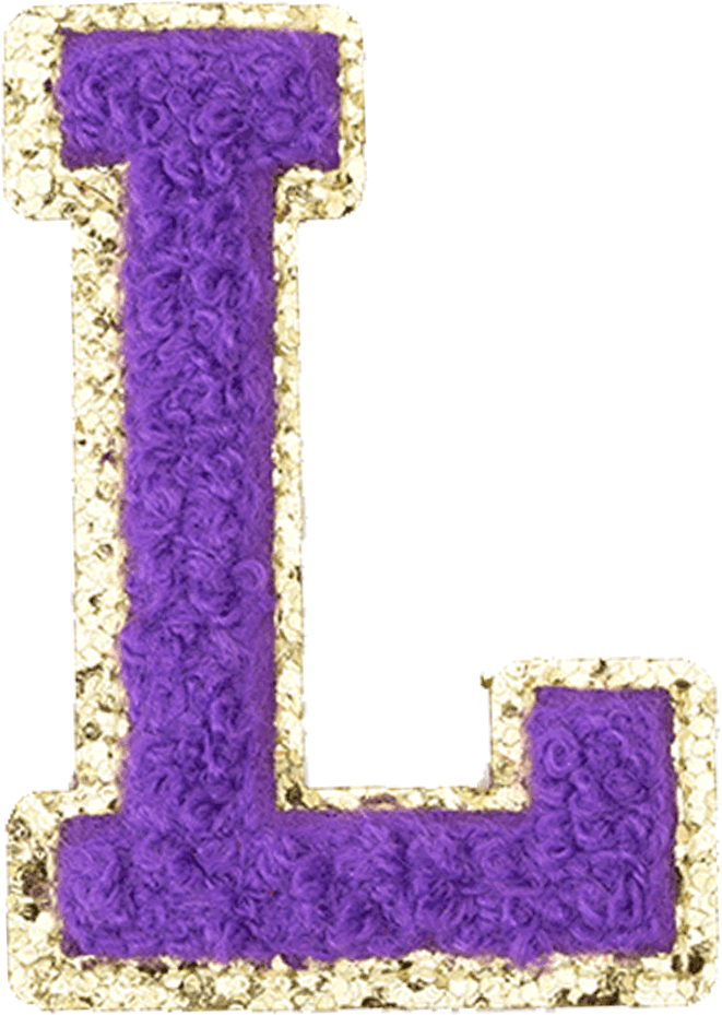 Purple Letter - The Happy Tribe