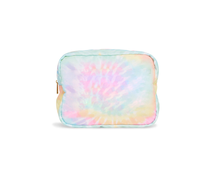Large Tie Dye Pouch- Vacay Queen