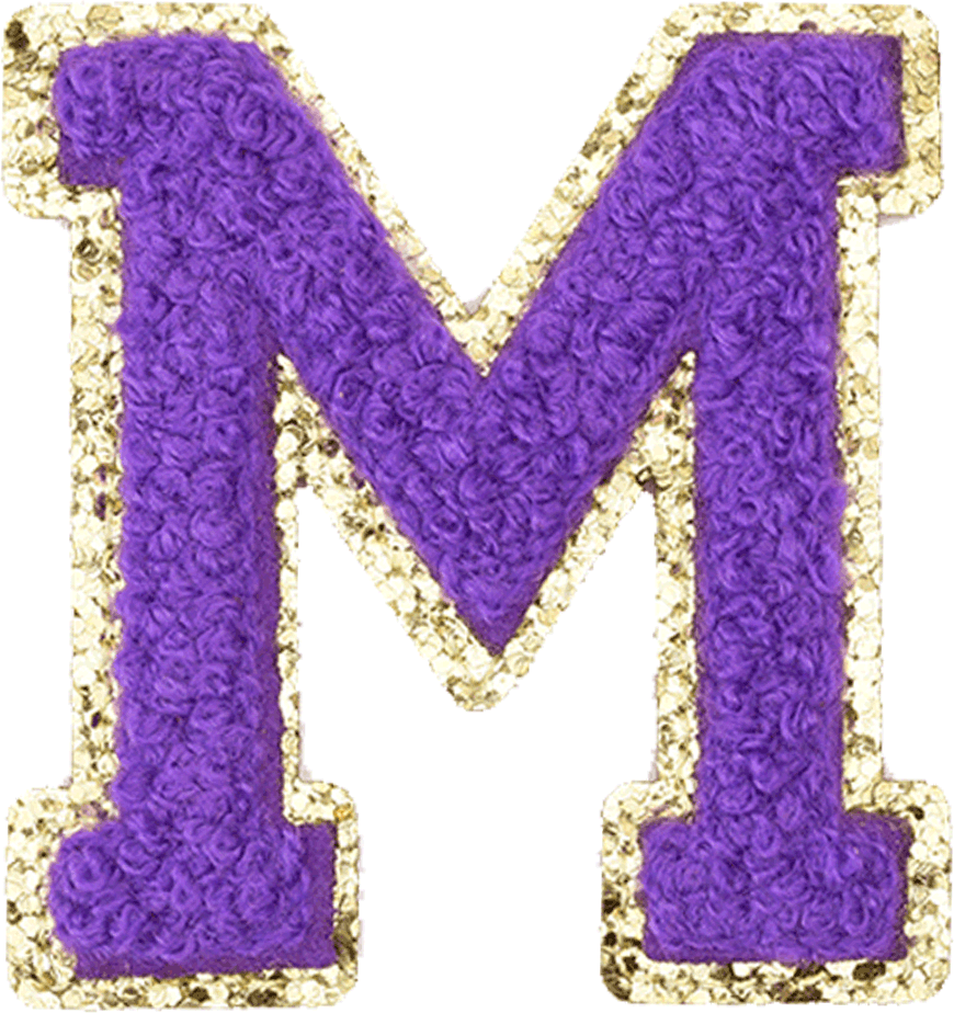 Purple Letter - The Happy Tribe