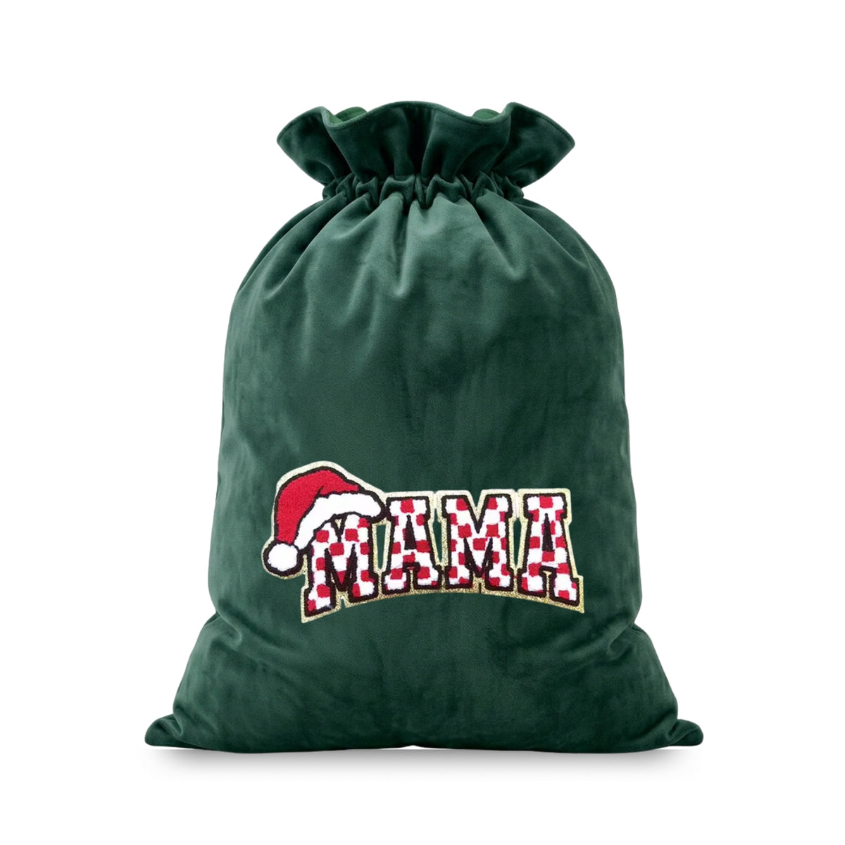 “Mama” Velvet Christmas Sack