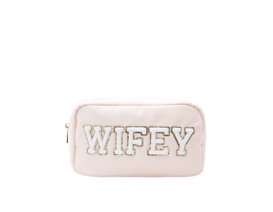 Medium Cream Pouch - 