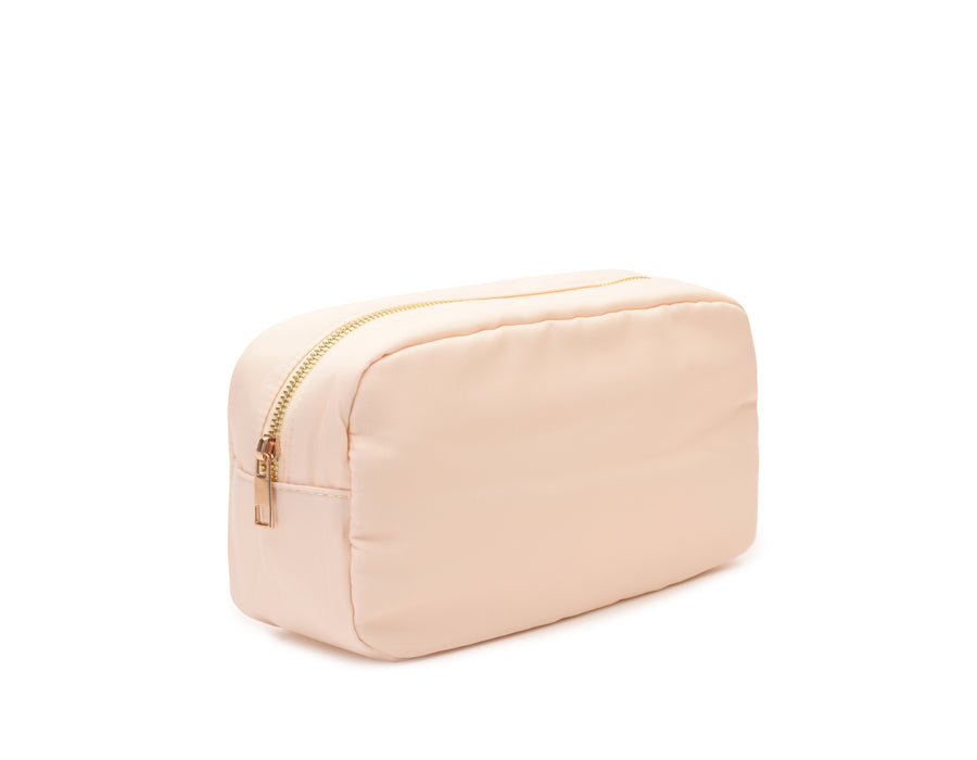 Cream Medium Pouch - “Hair