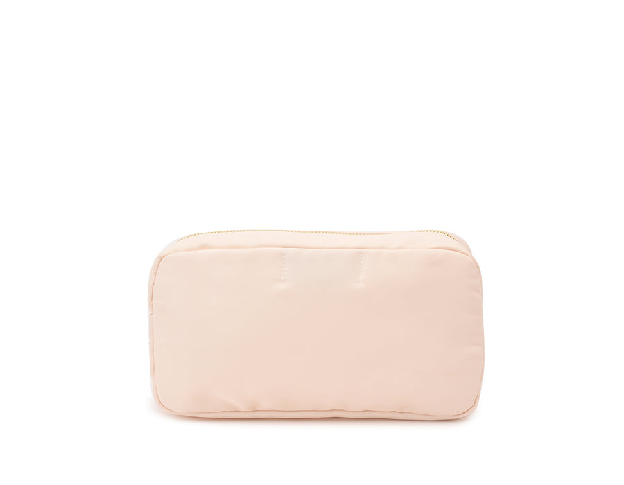 Cream Medium Pouch - “Hair