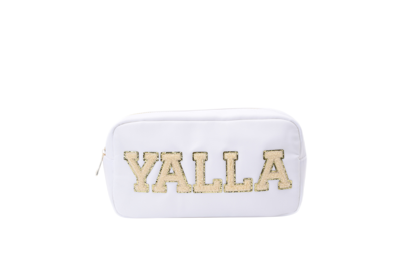Medium White Pouch - 