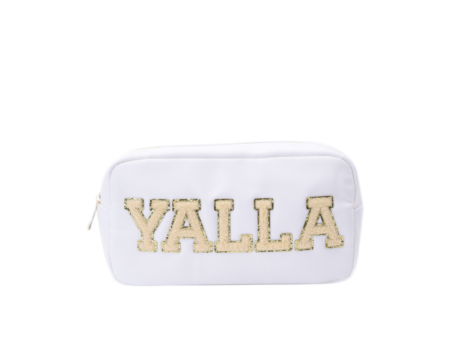 Medium White Pouch - 