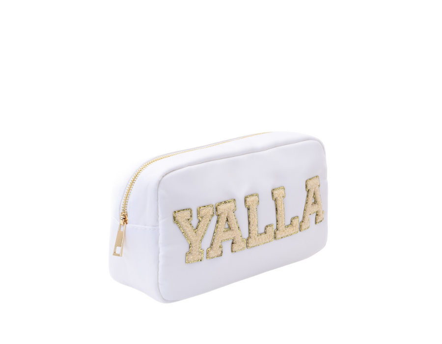 Medium White Pouch - 