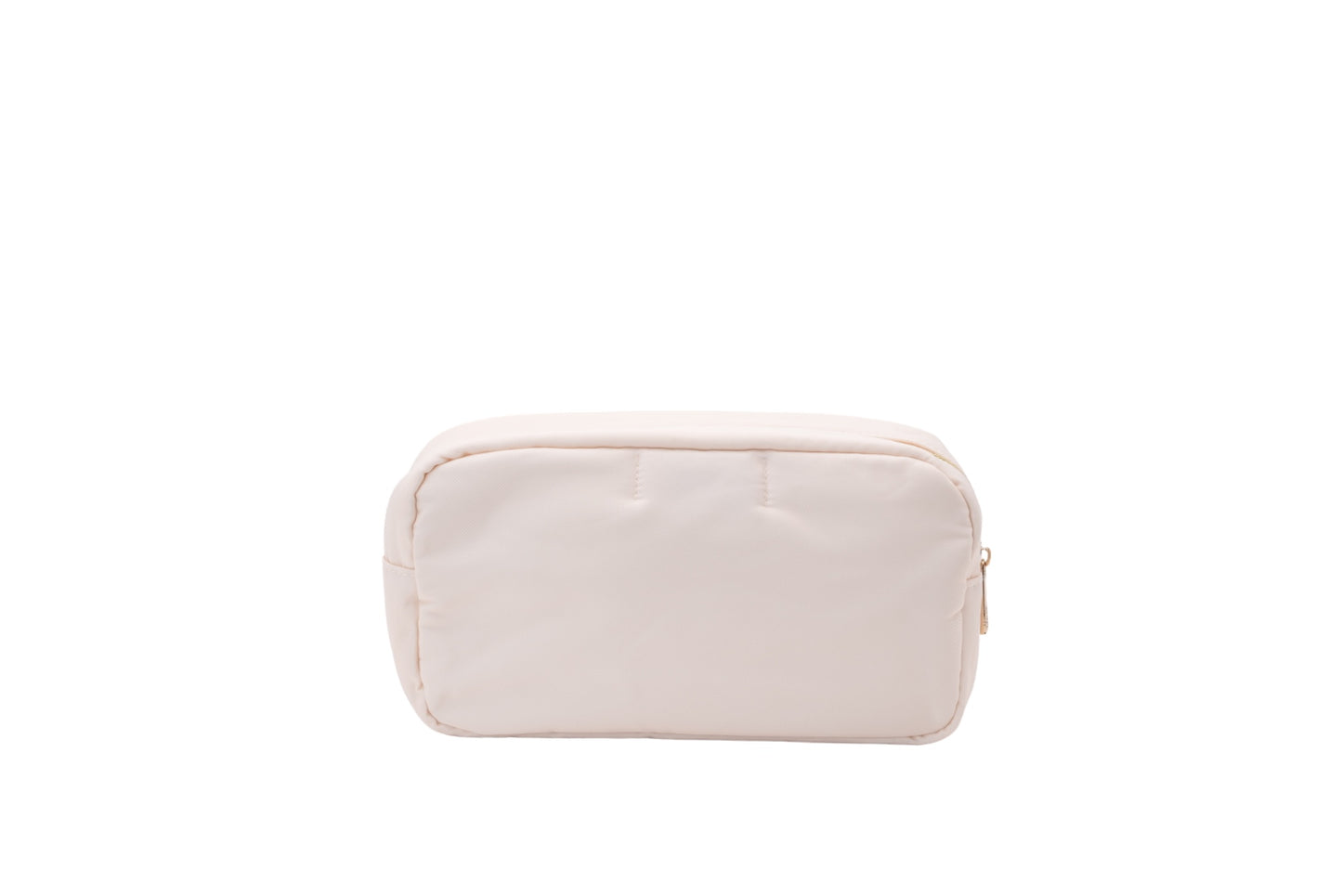 Cream Medium Pouch - "Glam" - The Happy Tribe