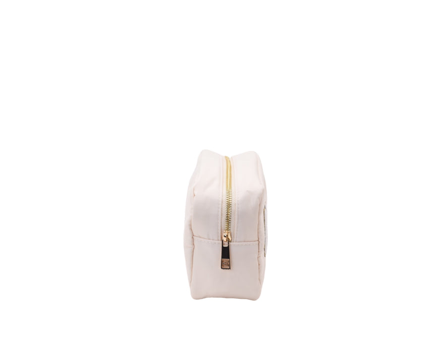 Cream Medium Pouch - 