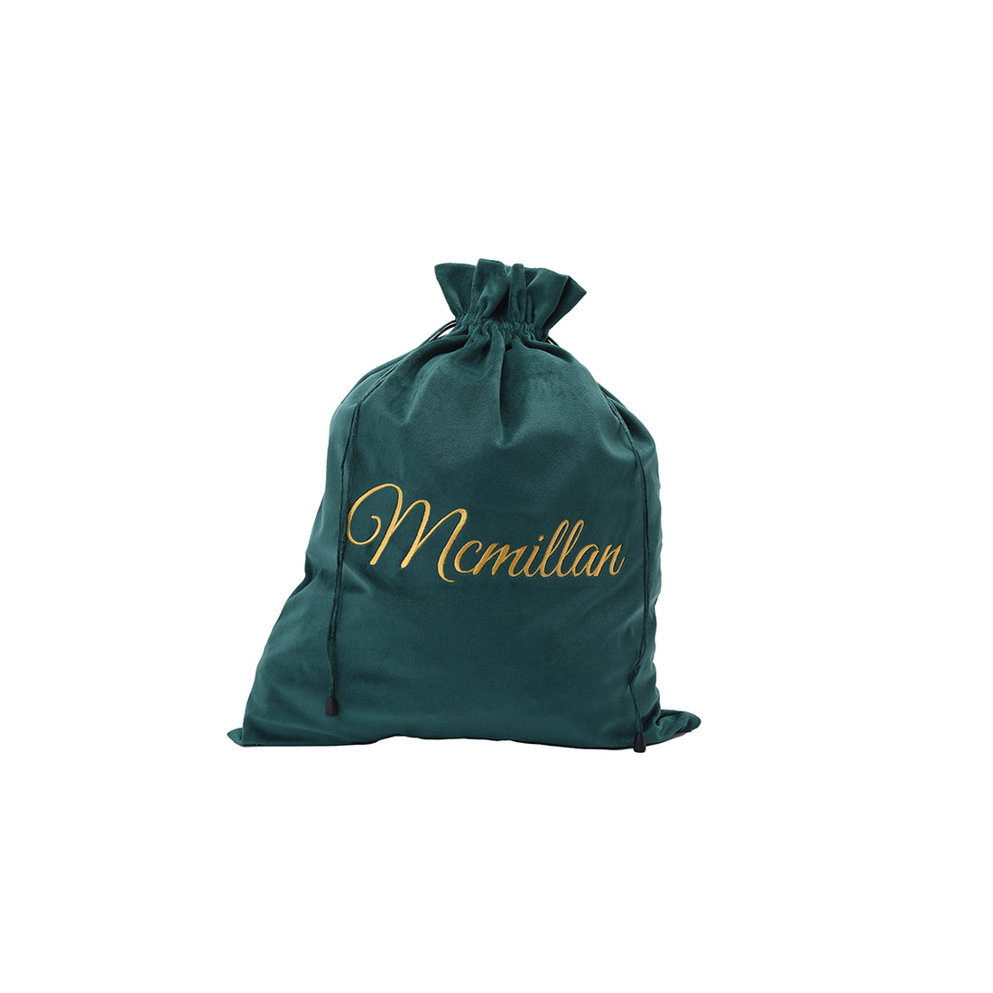 Velvet Midi Christmas Sacks, Personalised