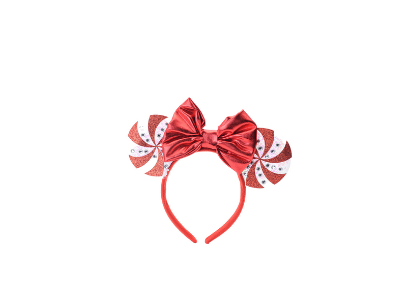 Minnie Ears Candy Cane