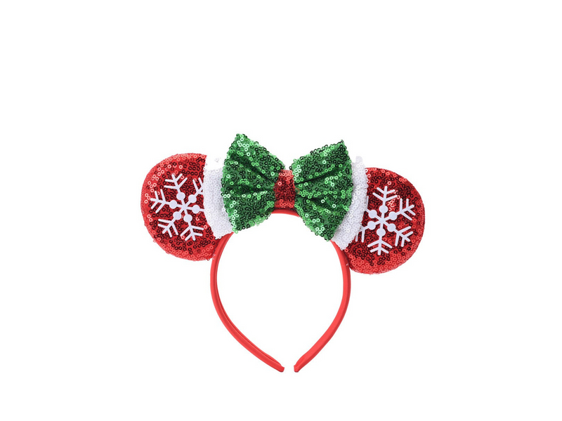 Minnie Ears Snow Flakes