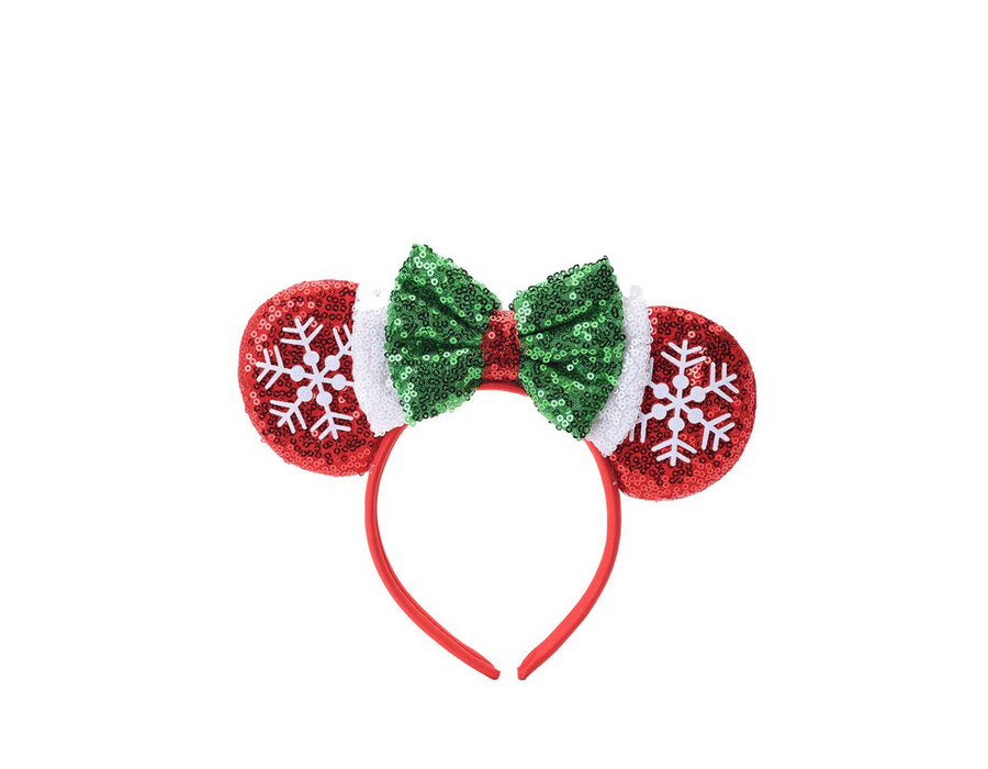 Minnie Ears Snow Flakes