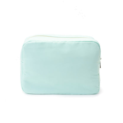 "Vacay" Large Pouch, Mint Green