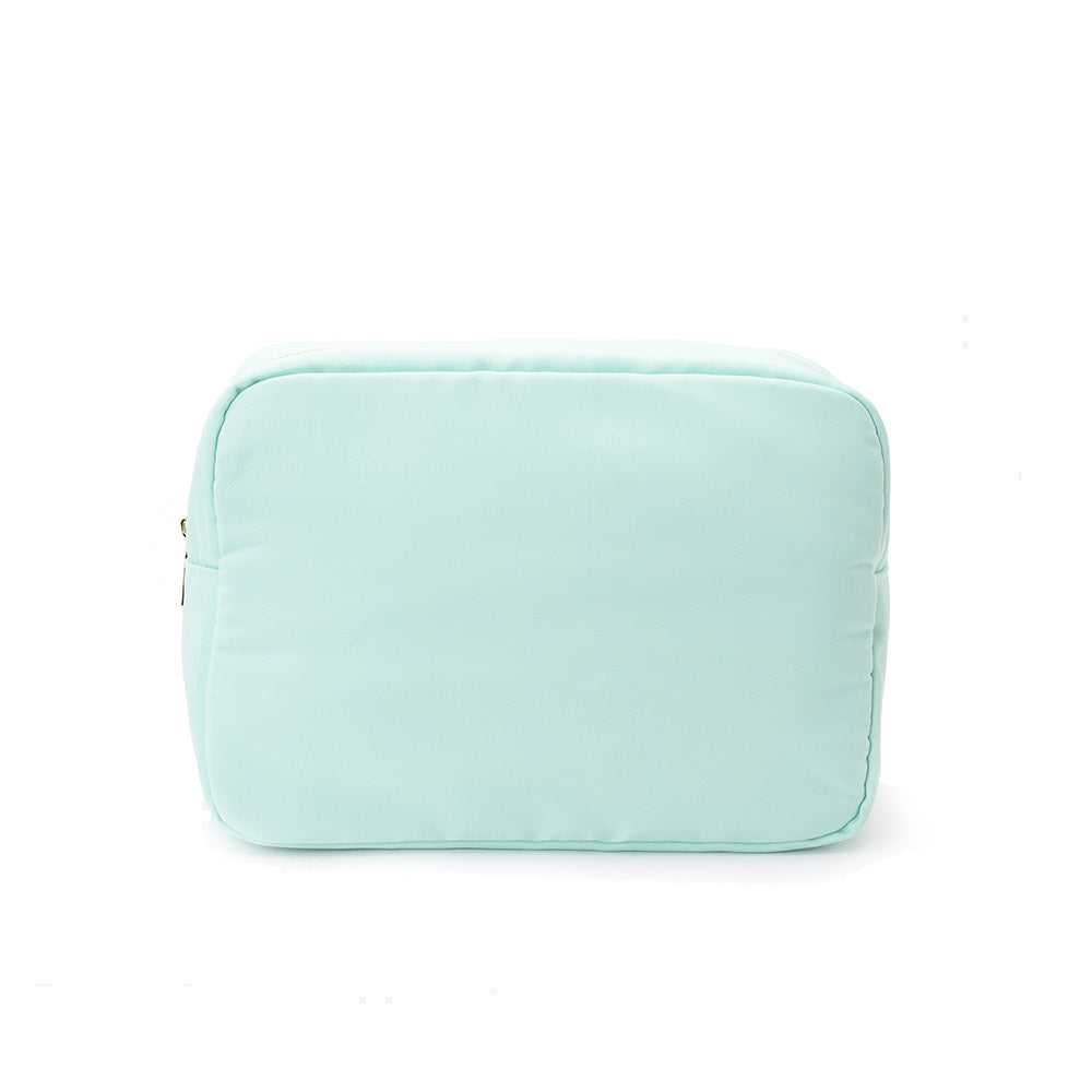 "Vacay" Large Pouch, Mint Green