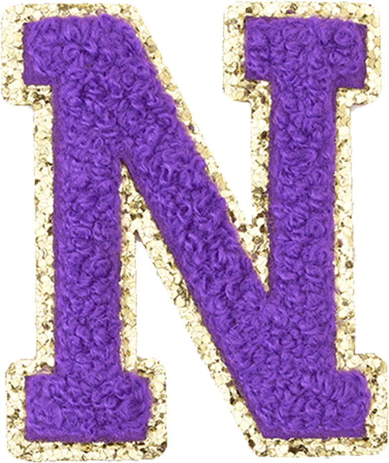 Purple Letter - The Happy Tribe