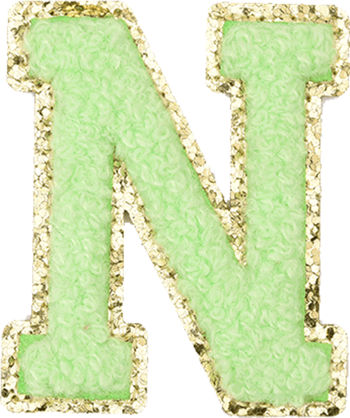 Neon Green Letter - The Happy Tribe