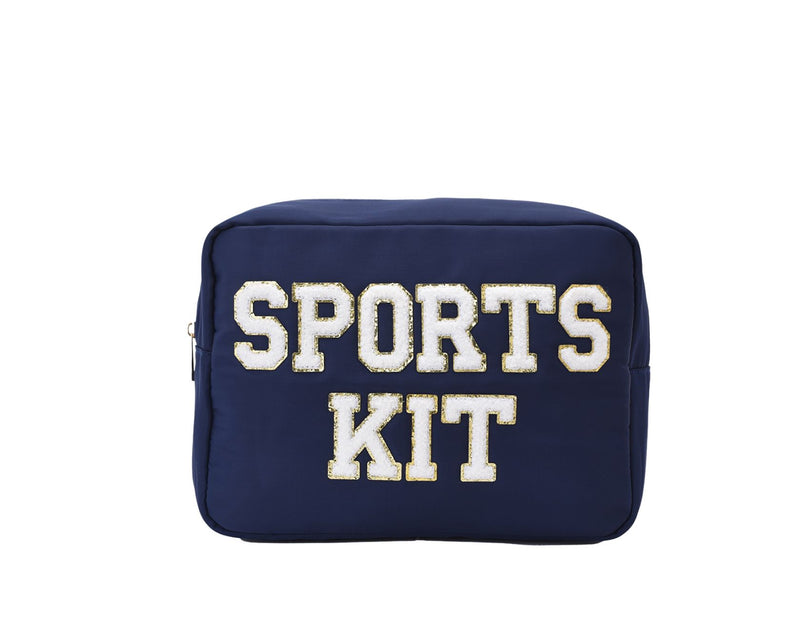 Navy Blue Large Pouch  
